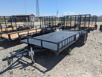 New 2025 Echo 7x14 ATV Trailer