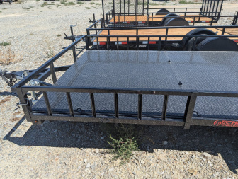 New 2025 Echo 7x14 ATV Trailer
