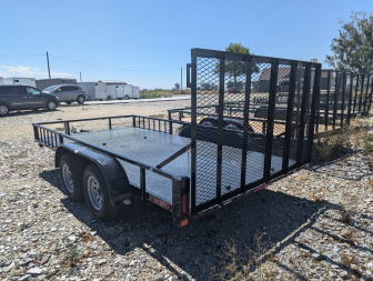 New 2024 Echo 7x14 ATV Trailer - Metal Deck