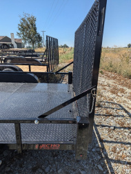 New 2024 Echo 7x14 ATV Trailer - Metal Deck