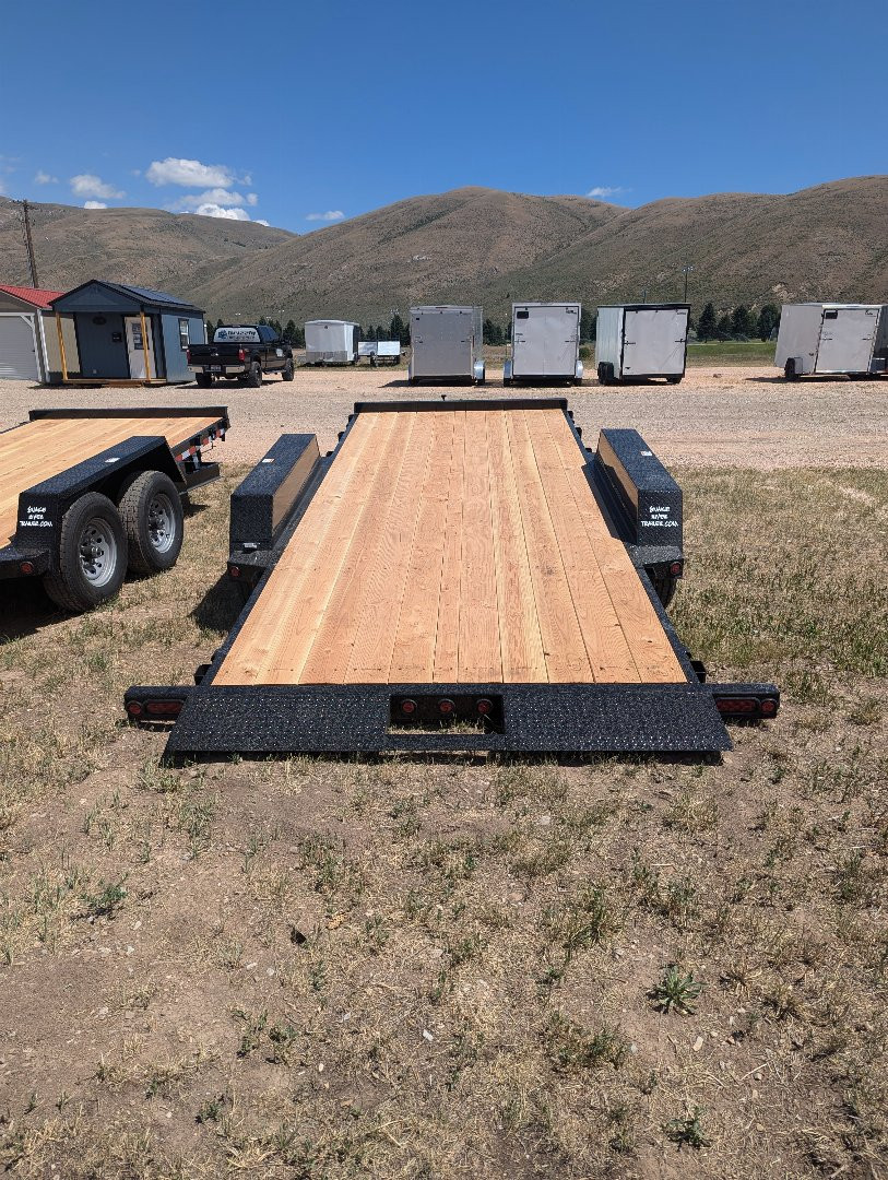 New 2025 Snake River 7x18 Full Tilt Trailer