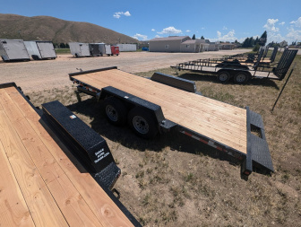 New 2025 Snake River 7x18 Full Tilt Trailer