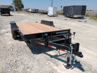 New 2025 SNAKE RIVER 7x18 Tilt Trailer