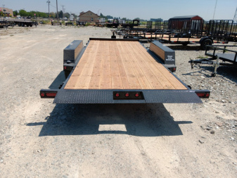 New 2025 SNAKE RIVER 7x18 Tilt Trailer