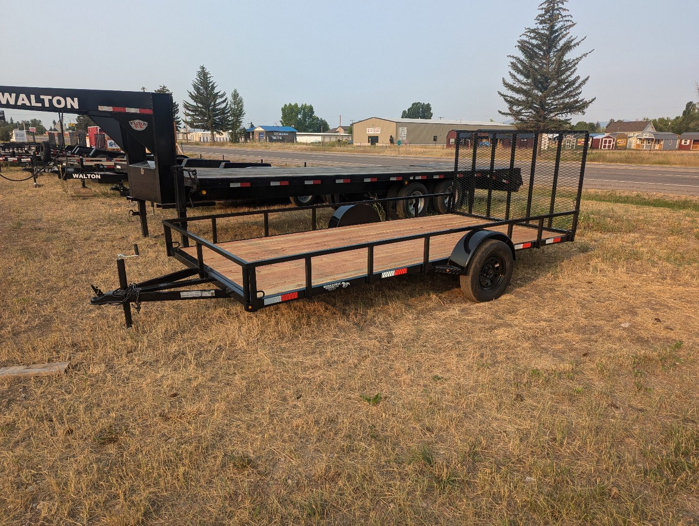 New 2024 Dutton Trailers 7X14 single axle ATV Trailer