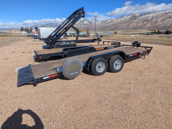 Used 2023 Eagle Trailers 7x18 Car Hauler For Rent