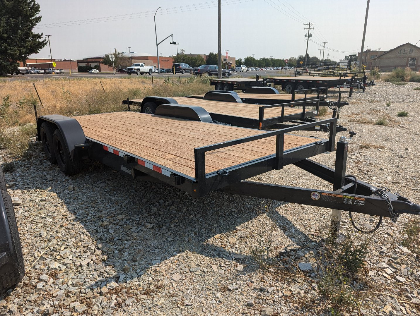 New 2024 Dutton Trailers 7x18 Car Hauler 10K