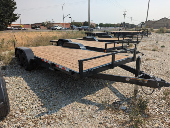 New 2024 Dutton Trailers 7x18 Car Hauler 10K