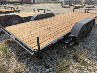 New 2024 Dutton Trailers 7x18 Car Hauler 10K
