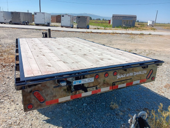 New 2024 Snake River Deckover Trailer 7x12
