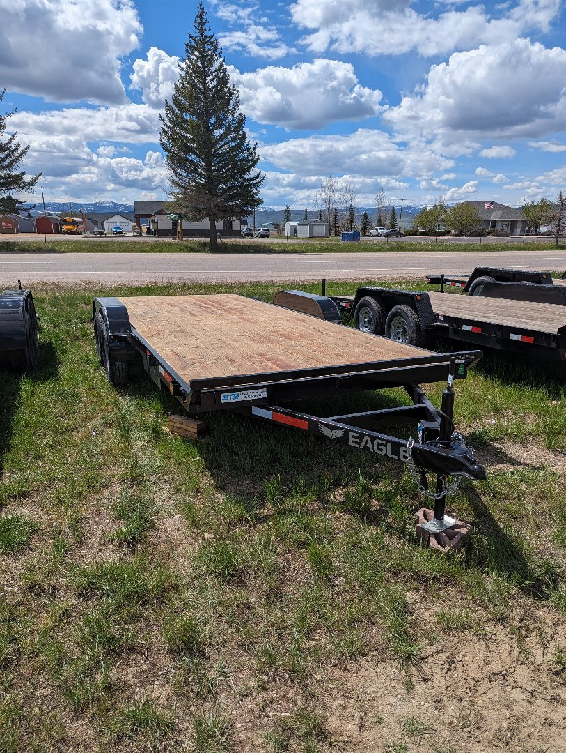 New 2024 Eagle 7x18 Car Hauler