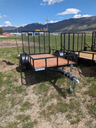 Used 2023 5x8 Homemade ATV Trailer For Rent