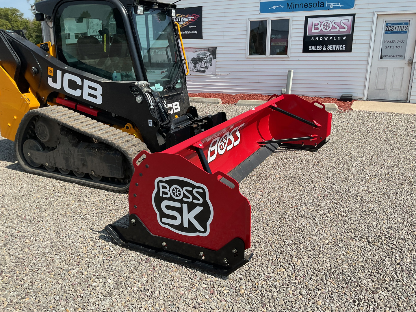 New 2025 BOSS SK10 STEEL EDGE SNO WPUSH Attachment