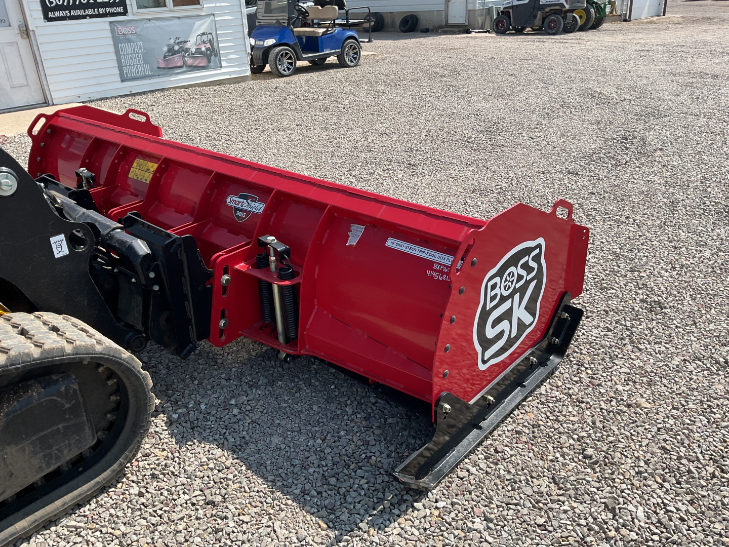 New 2025 BOSS SK10 STEEL EDGE SNO WPUSH Attachment