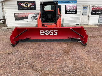 New 2024 BOSS SK10 SKID LOADER SNOW PUSH STEEL EDGE