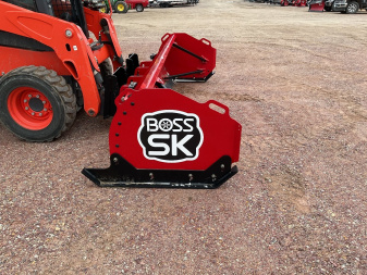 New 2024 BOSS SK10 SKID LOADER SNOW PUSH STEEL EDGE