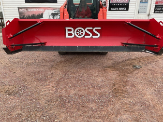 New 2024 BOSS SK10 SKID LOADER SNOW PUSH STEEL EDGE