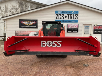 New 2024 BOSS SK10 SKID LOADER SNOW PUSH STEEL EDGE