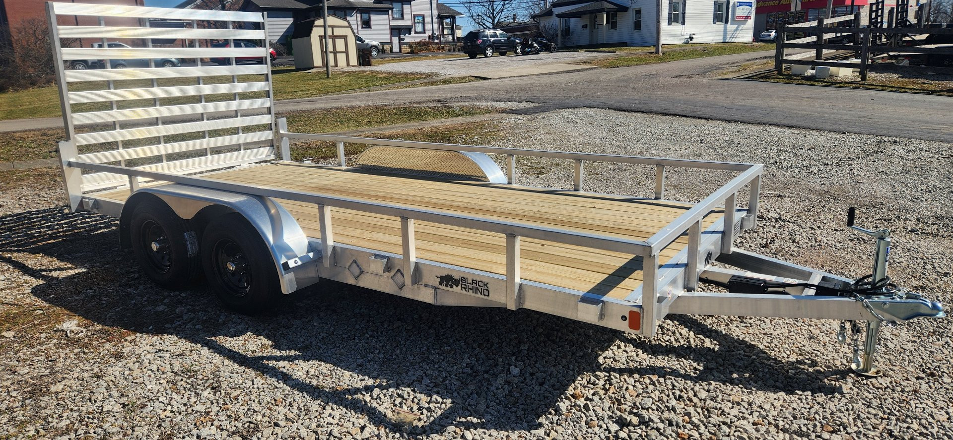 New 2025 Black Rhino econoline Utility Trailer