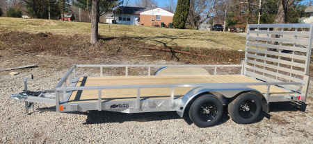 New 2025 Black Rhino econoline Utility Trailer