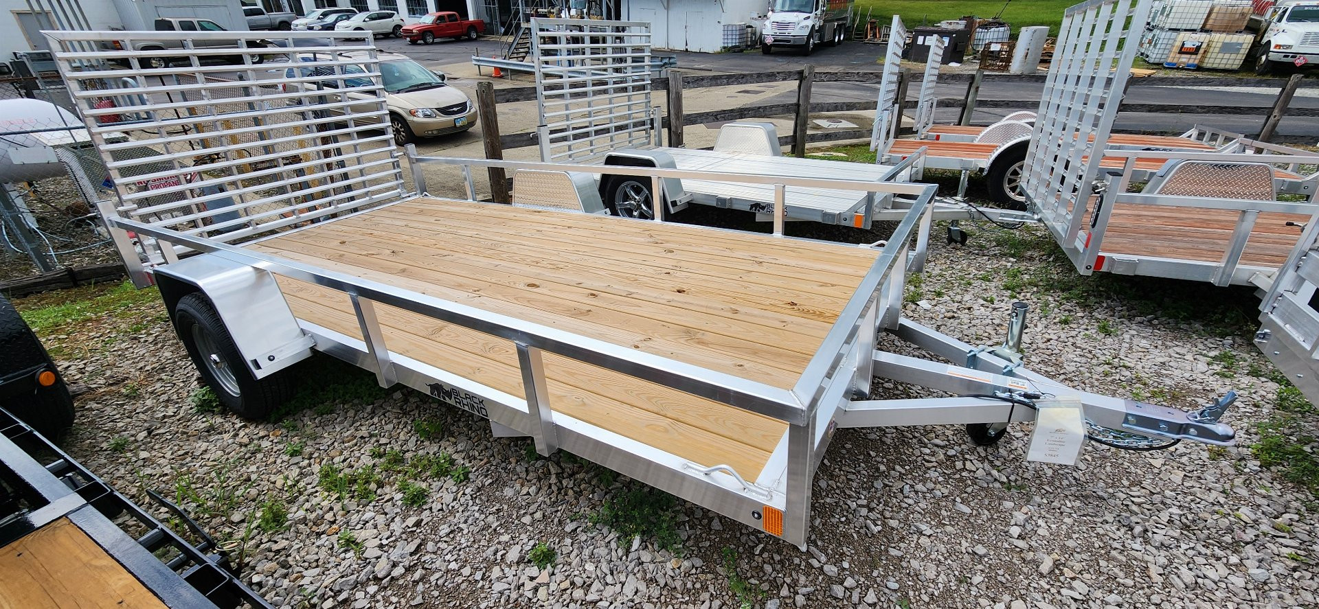 New 2024 Black Rhino Exs610 Utility Trailer