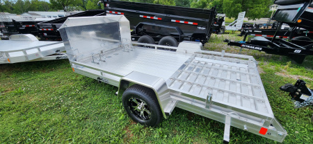 New 2024 Black Rhino Lps8112A-3.5k Motorcycle Trailer