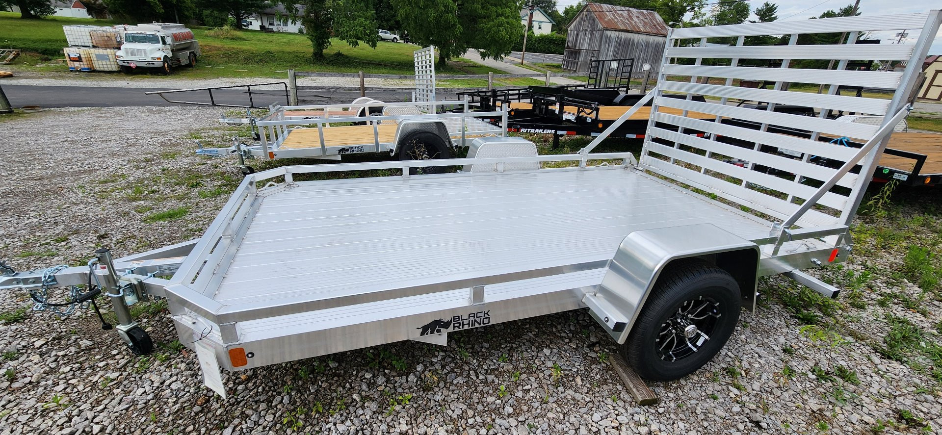 New 2024 Black Rhino Lps8112 Utility Trailer