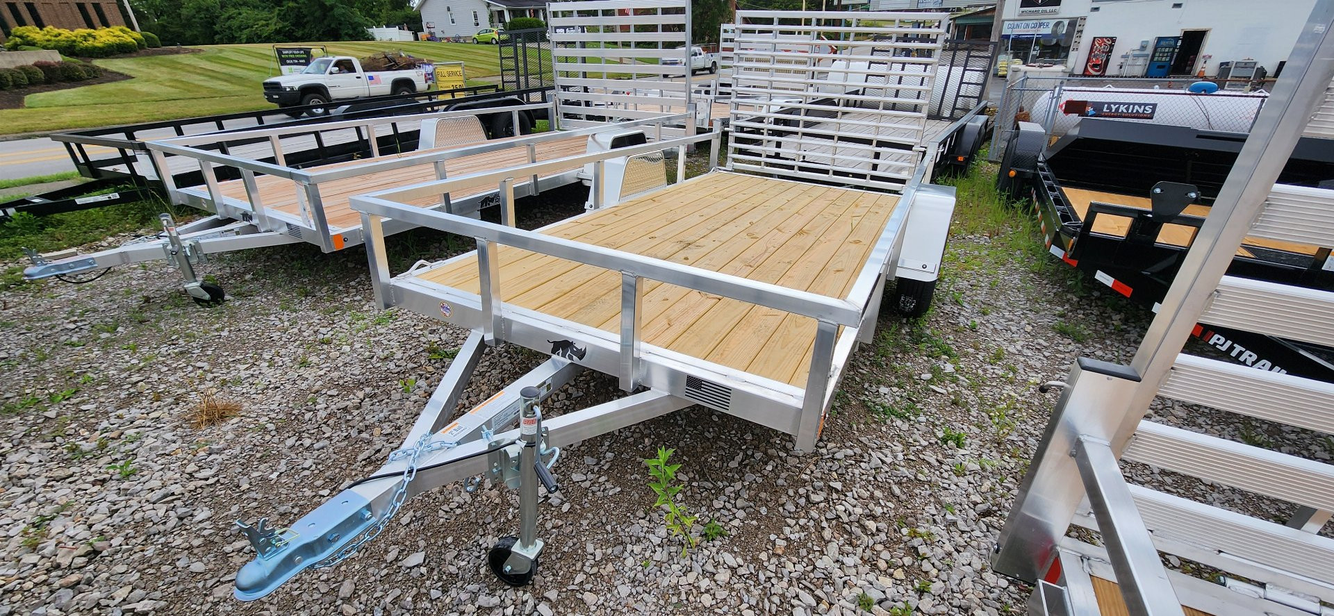 New 2024 Black Rhino Exs714 Utility Trailer