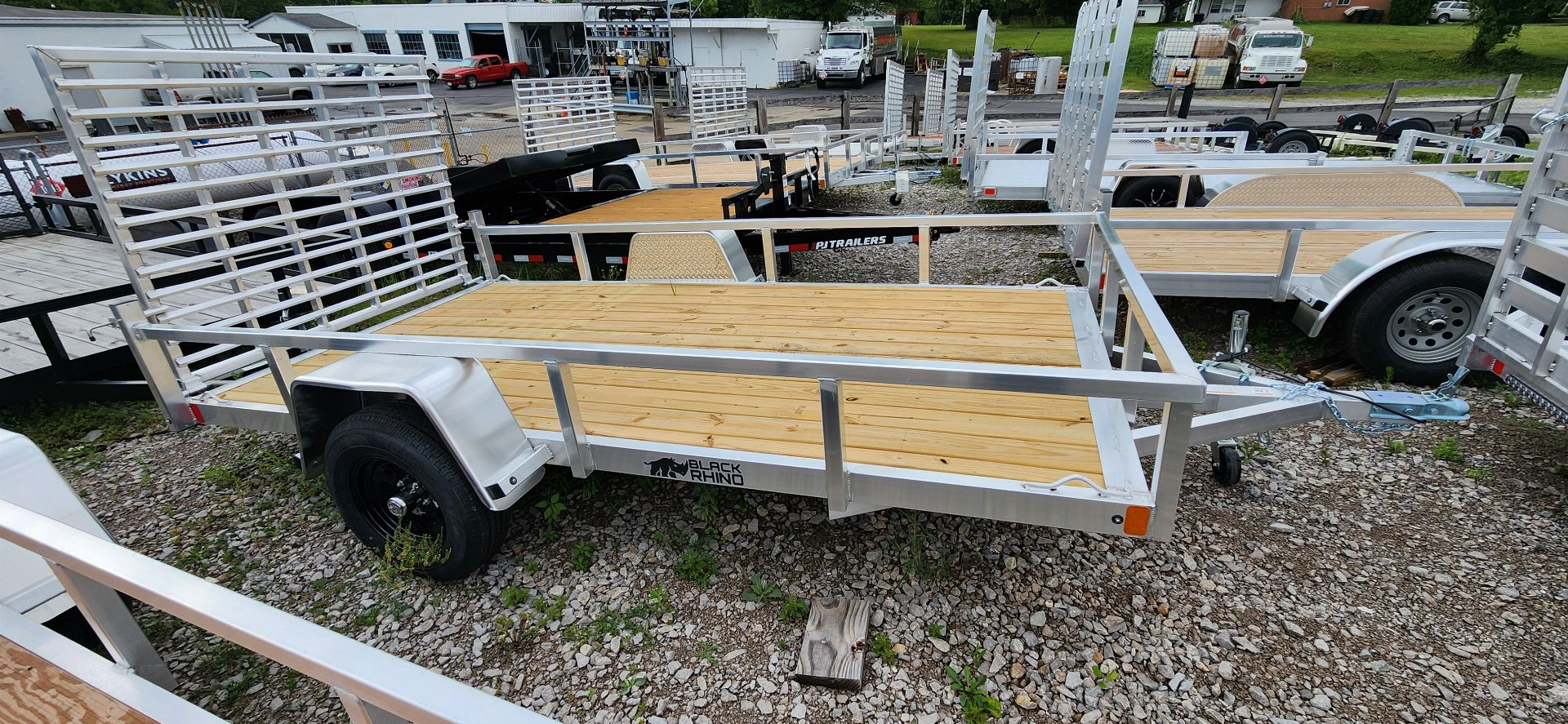 New 2024 Black Rhino Exs714 Utility Trailer