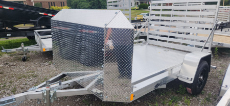 New 2024 Black Rhino Lps8110A Motorcycle Trailer