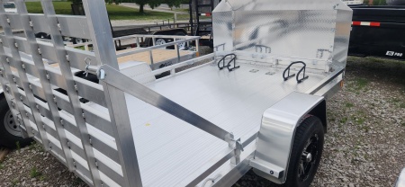 New 2024 Black Rhino Lps8110A Motorcycle Trailer