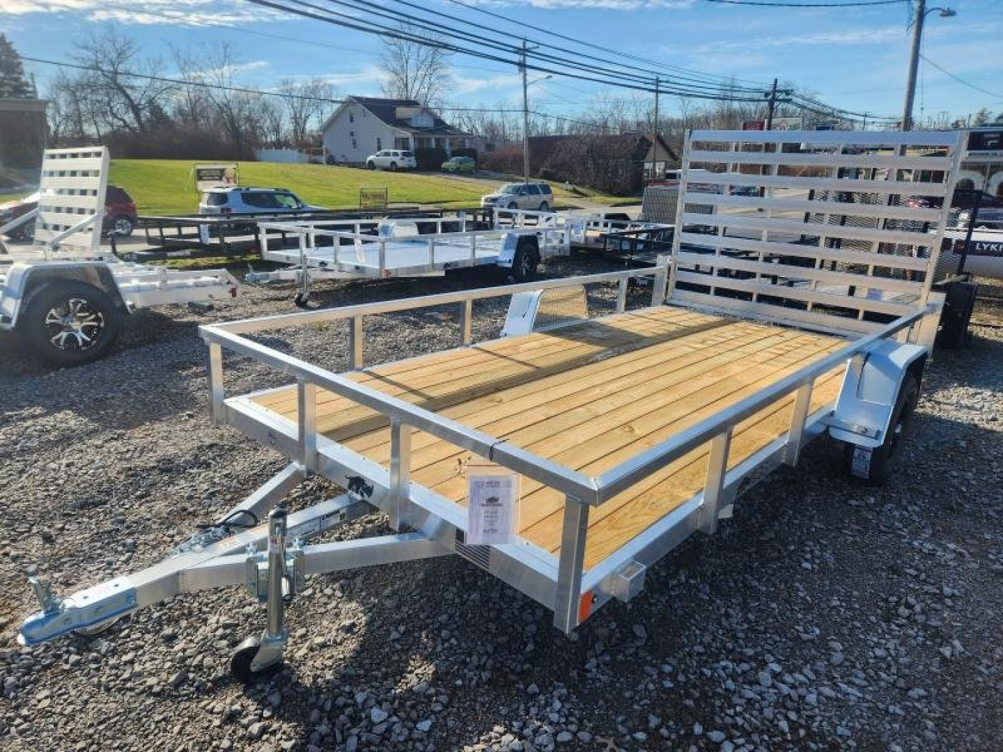 New 2024 Black Rhino lss714 Landscape Trailer