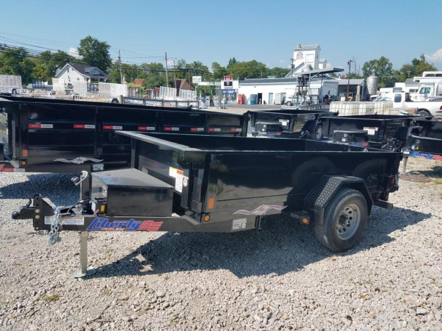 New 2022 Liberty 5X10DUMPLP5K Dump Trailer