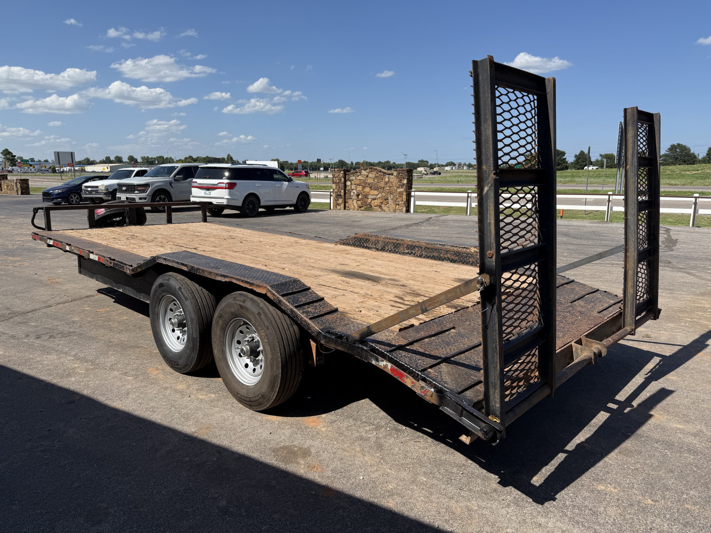 Used Texas Pride 102"x20' Equipment Hauler