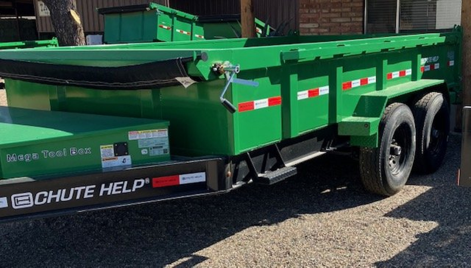 New 2025 Ascend Industries BPDT 14-14 Dumper / Mini Dumper- Chute Help