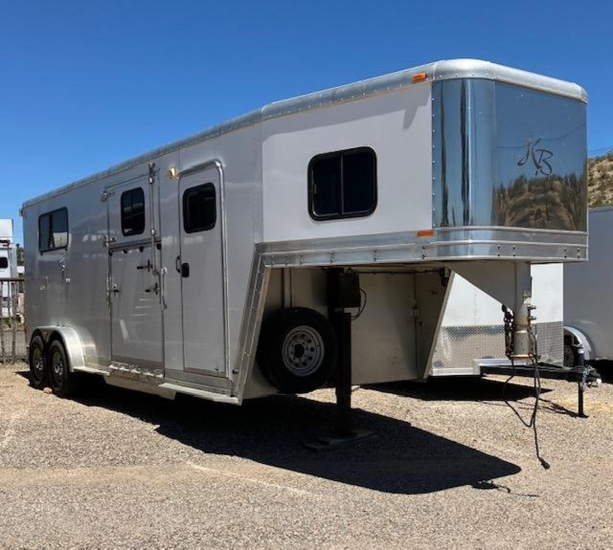 Used 2004 Kiefer Built Horse Trailer- Consignment