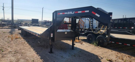 New 2024 DNJ Trailers, LLC 32X102 GOOSENECK HD DECK Deckover Trailer