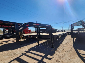 New 2022 DNJ Trailers, LLC 40'X96 GN DECK OVER Deckover Trailer