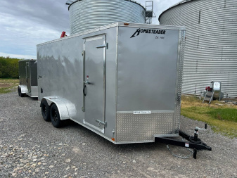 New 2025 HOMESTEADER TRAILER 7X16 Intrepid Cargo / Enclosed Trailer