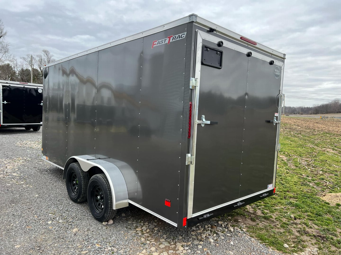 New Wells Cargo FT716T2-D Enclosed Trailer+7FT HT