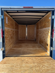 New 2025 HOMESTEADER TRAILER 7 x 16 Tandem Axle OHV Pkg Cargo / Enclosed Trailer