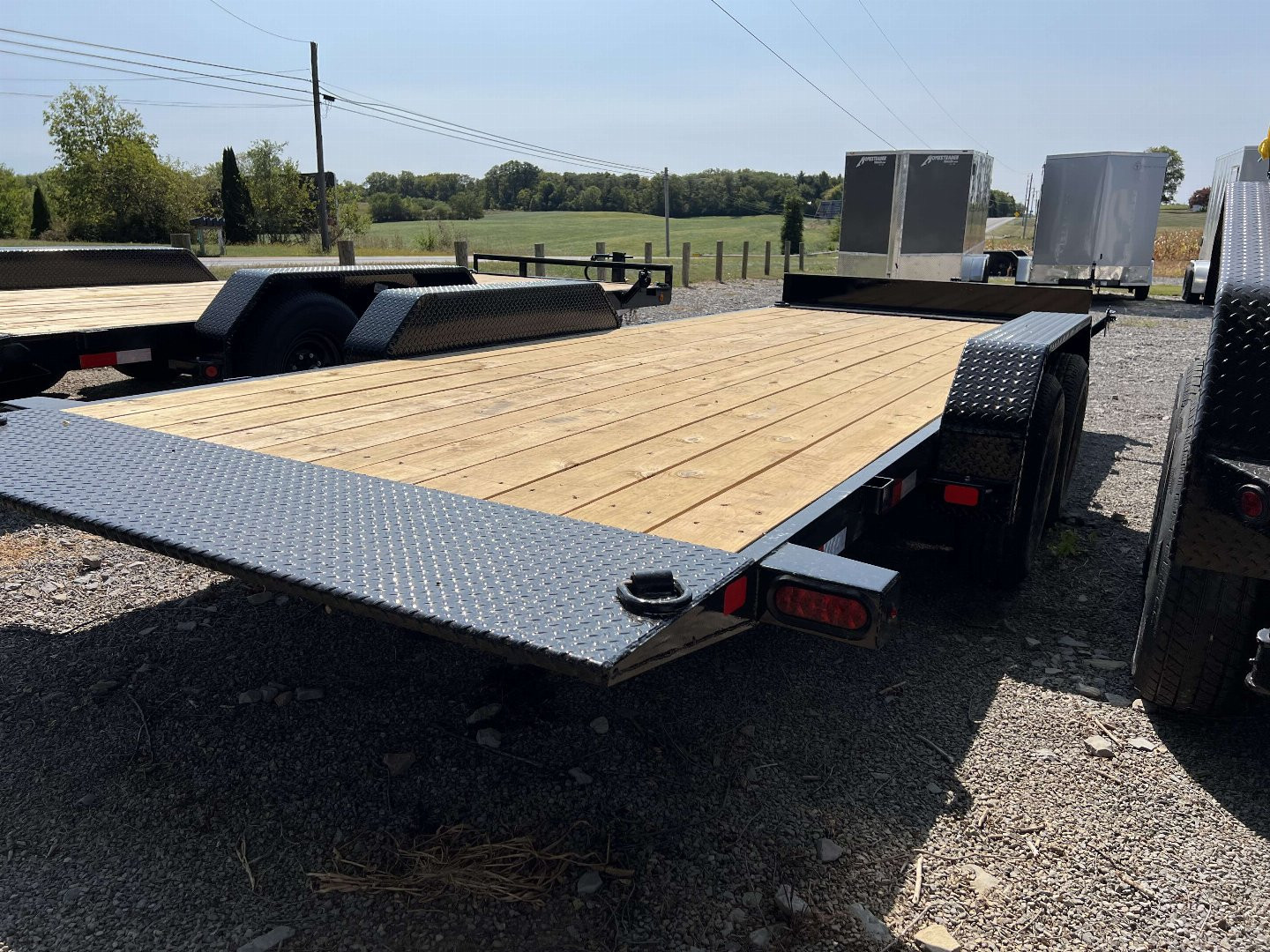 New 83" X 20' TANDEM AXLE RAPID LOADER TILT DECK