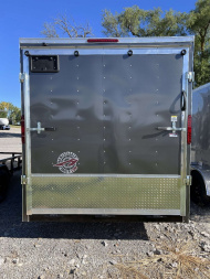 New 2025 HOMESTEADER TRAILER 7 x 14 Tandem Axle OHV Pkg Cargo / Enclosed Trailer