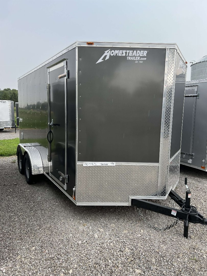 New 2025 HOMESTEADER TRAILER 714ITC+6" Cargo / Enclosed Trailer