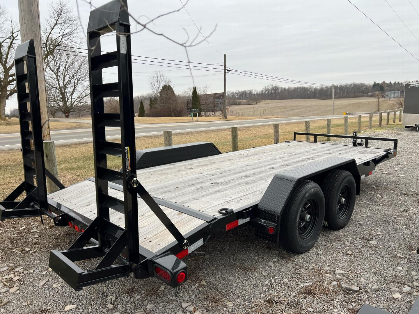 New 83" X 18' TANDEM AXLE CARHAULER