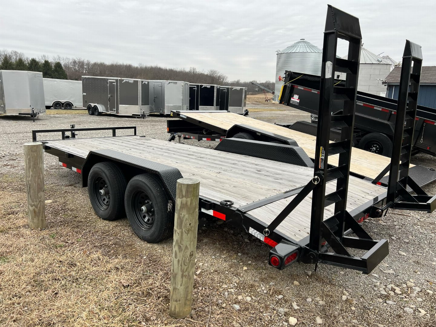 New 83" X 18' TANDEM AXLE CARHAULER