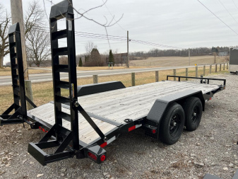 New 83" X 18' TANDEM AXLE CARHAULER