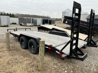New 83" X 18' TANDEM AXLE CARHAULER