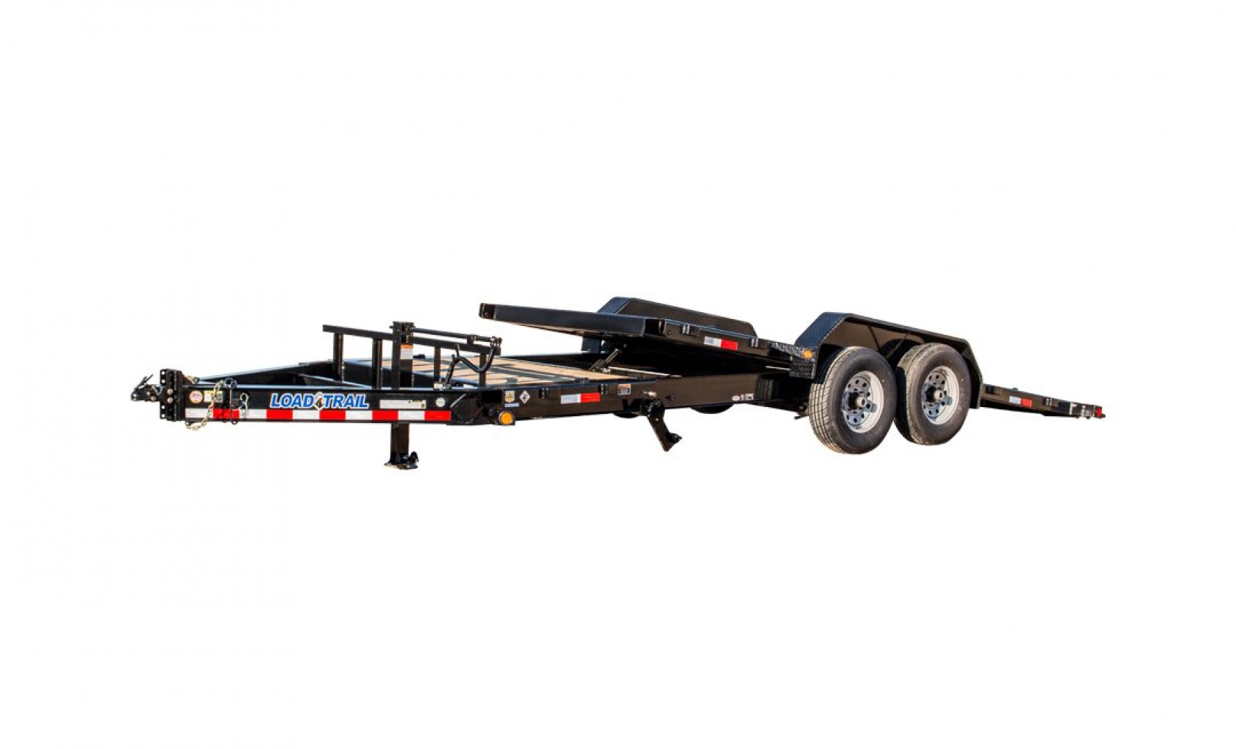 New 83" X 20' TILT-N-GO TANDEM AXLE TILT DECK I-BEAM FRAME