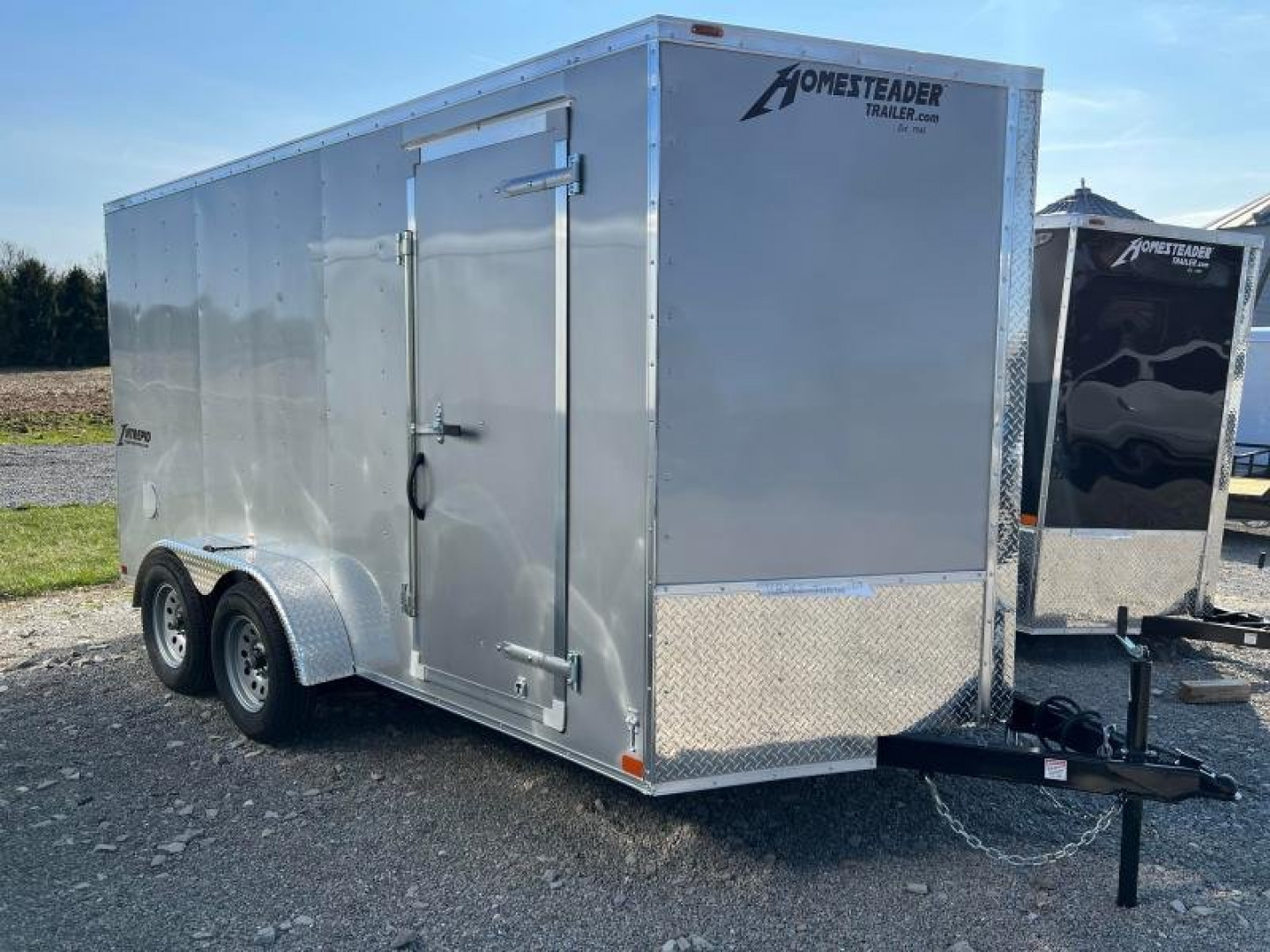 New 2025 HOMESTEADER TRAILER 7 x 14 Tandem Axle Cargo / Enclosed Trailer